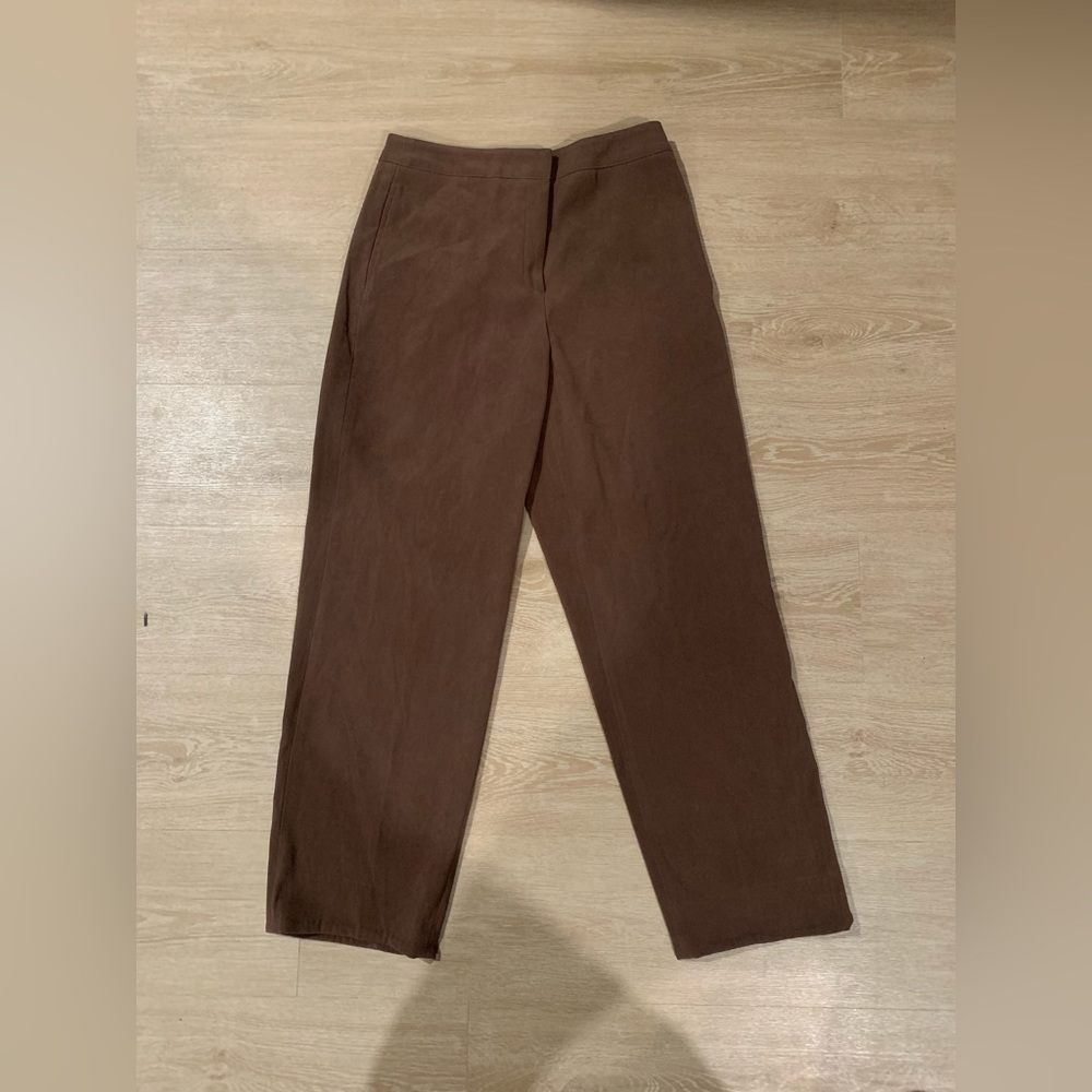 Talbots vintage faux suede slacks